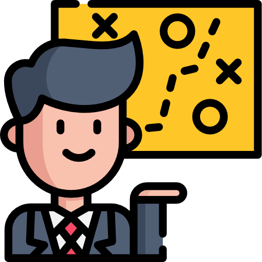 Businessman businessman boss strategy icon