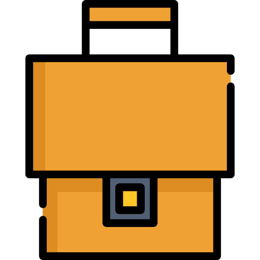 Portfolio portfolio briefcase bag icon