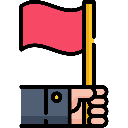 Flag business leader flag icon