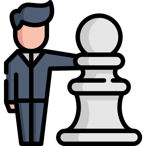 Strategy strategy business and finance boss icon
