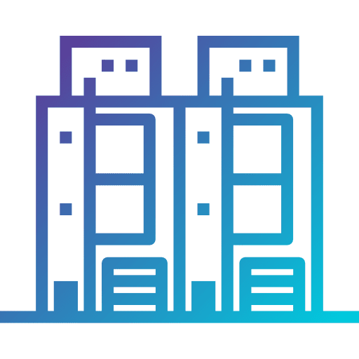 Building building buildings flat icon