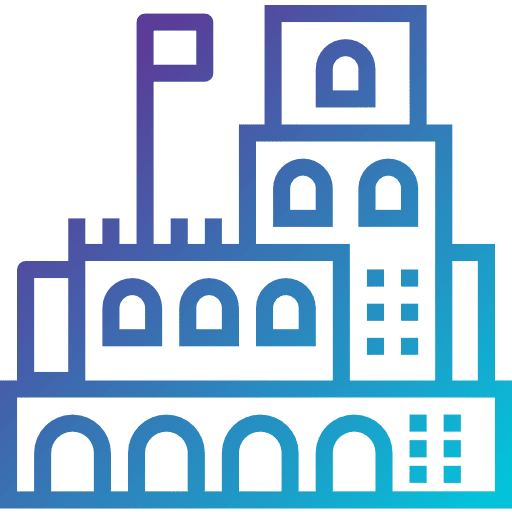 Mansion home mansion buildings icon