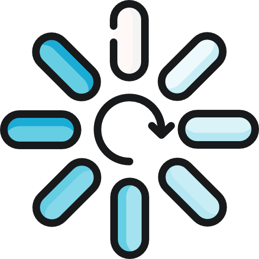 Loading restart arrows reload icon