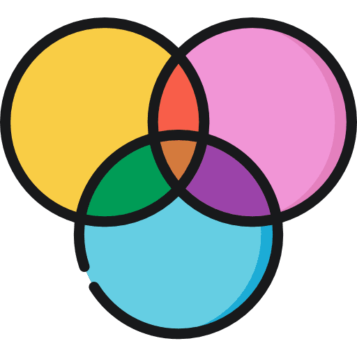 Rgb document shapes and symbols miscellaneous icon