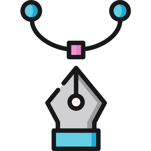 Vector graphic design graphic tool edit tools icon