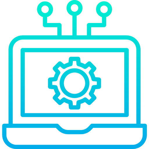 Settings cinema computer video tutorials icon