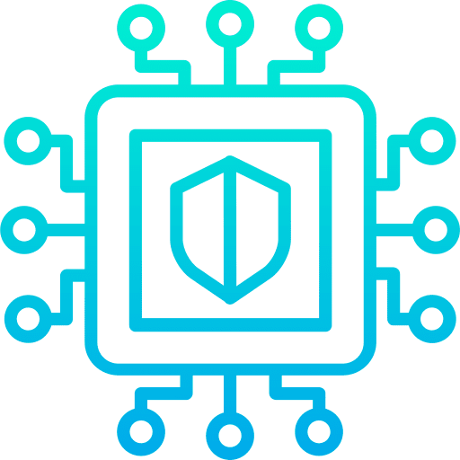 Cpu technology electronics electronic icon