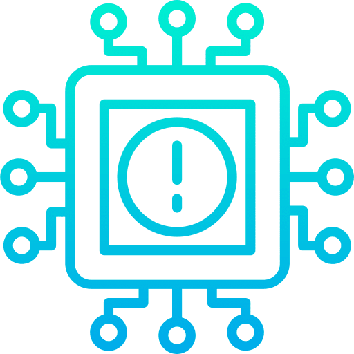 Cpu cpu processor electronic icon