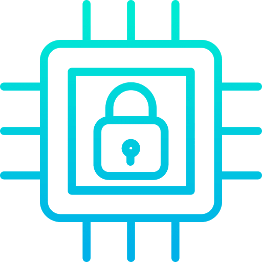 Cpu electronic electronics processor icon