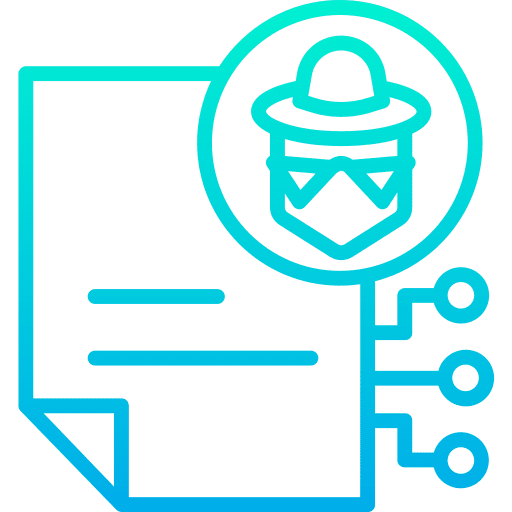 File archive interface hacker icon