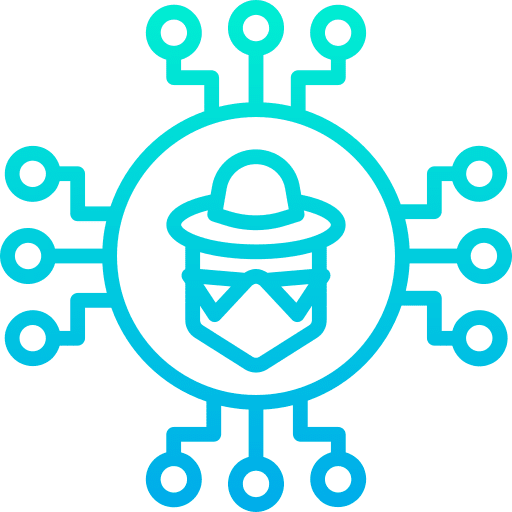 Hacker crime hacker computer icon