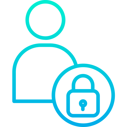 User people permissions profile icon