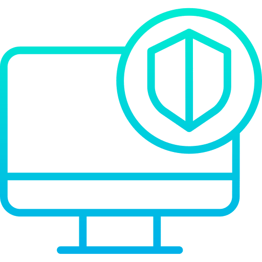 Monitor monitor electronics security icon