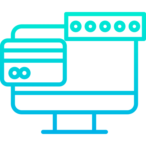 Password browser computer electronics icon