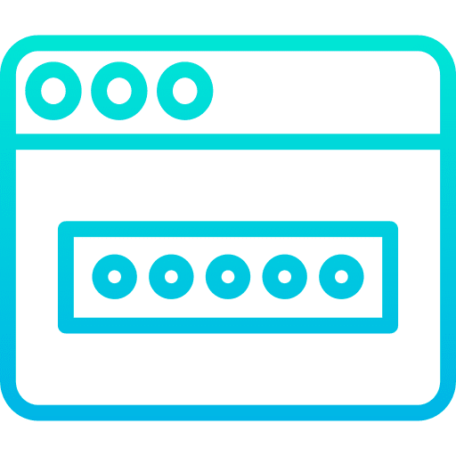 Password closed ui padlock icon