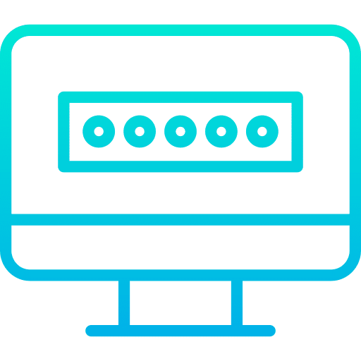 Password door key marketing ui icon