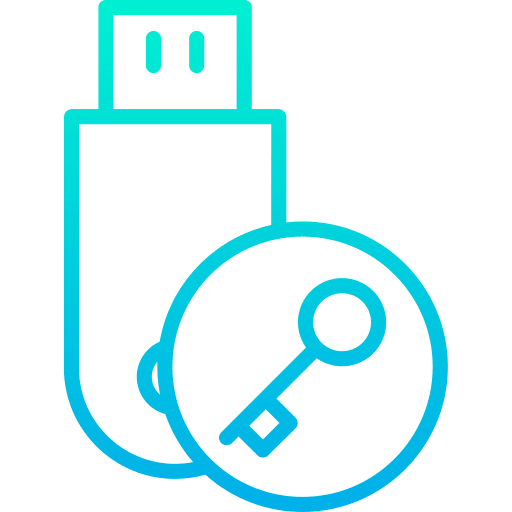 Pendrive electronics multimedia usb icon