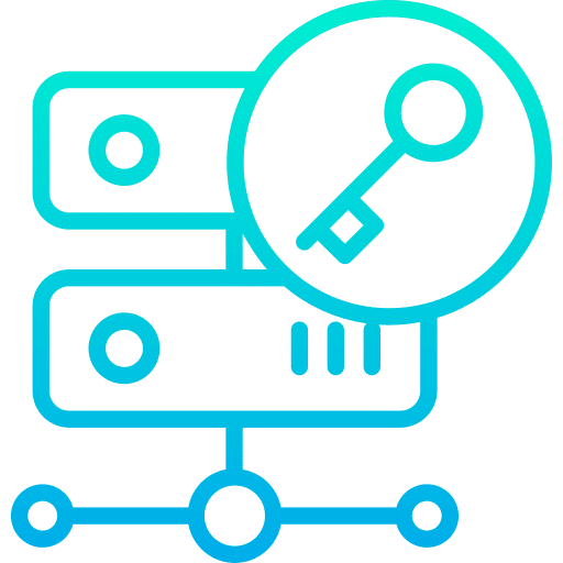 Server servers security files icon