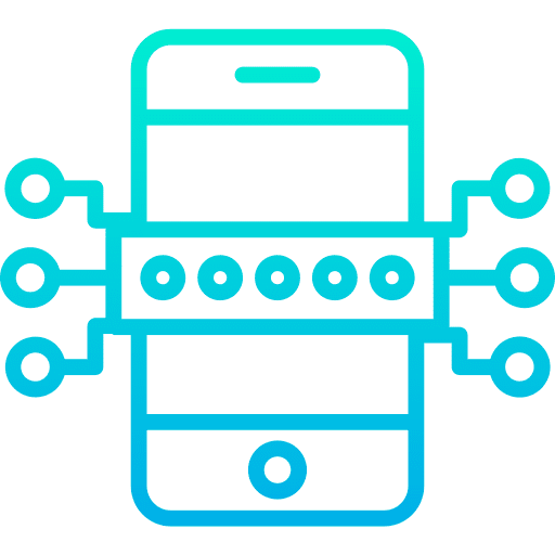 Smartphone technology smartphone touch screen icon