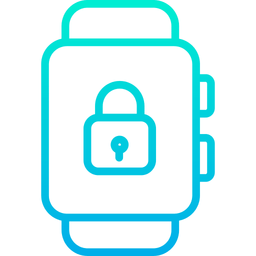 Smartwatch multimedia technology electronic icon