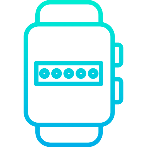 Smartwatch security smartwatch electronics icon