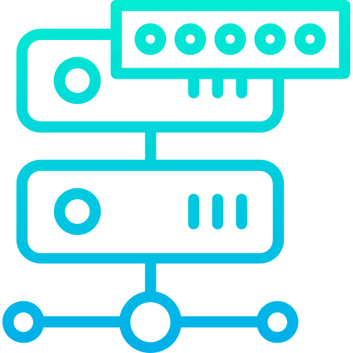 Hosting security database hosting icon