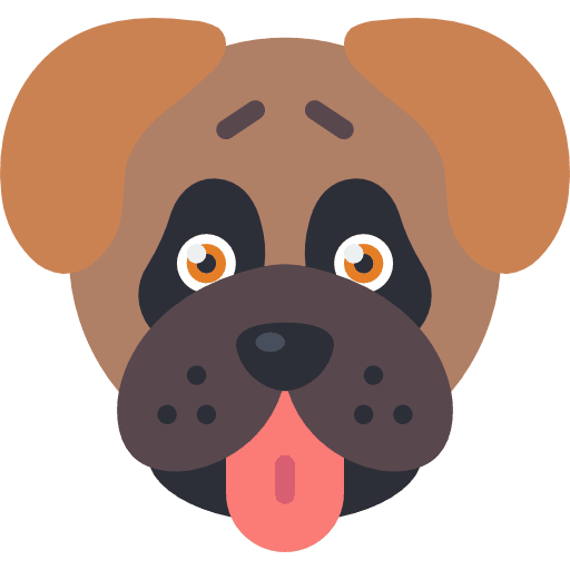 Dog animal kingdom avatar veterinary icon