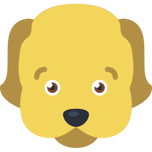 Dog animal pet avatar icon