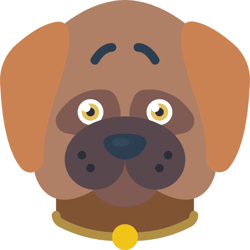 Dog avatar dog nose veterinary icon