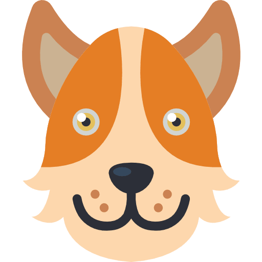 Dog veterinary mammal avatar icon