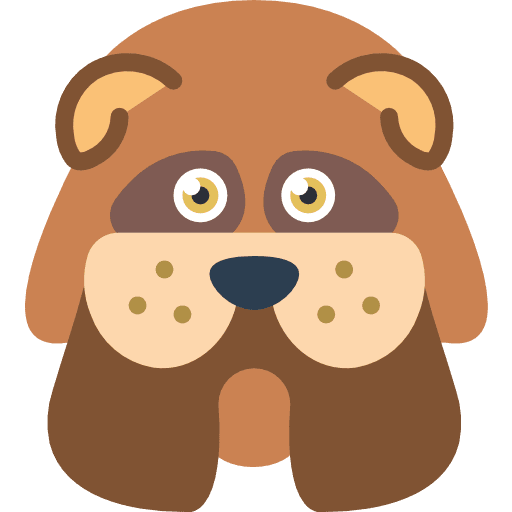 Dog animal mammal pet icon
