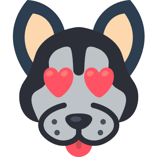 Dog animals pet mammal icon