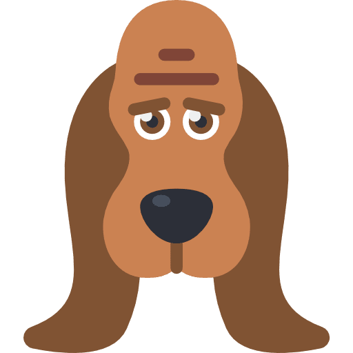 Dog avatar pet dog icon