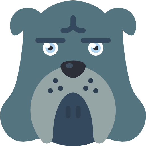 Dog avatar pet veterinary icon