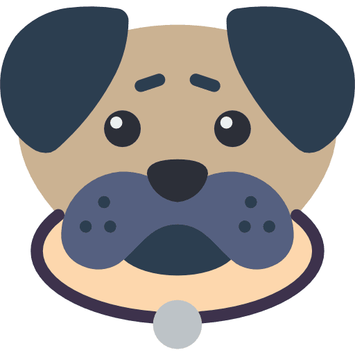 Dog mammal dog pet icon