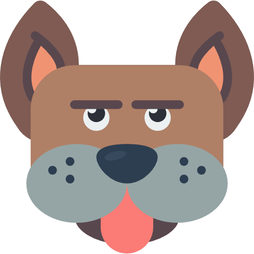 Dog veterinary pet avatar icon