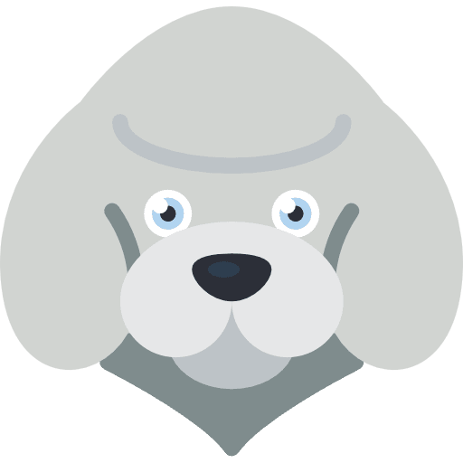 Dog avatar dog veterinary icon