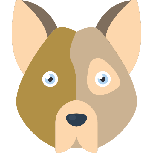 Dog dog pet dog nose icon