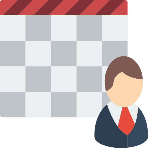 Calendar administration time calendars icon