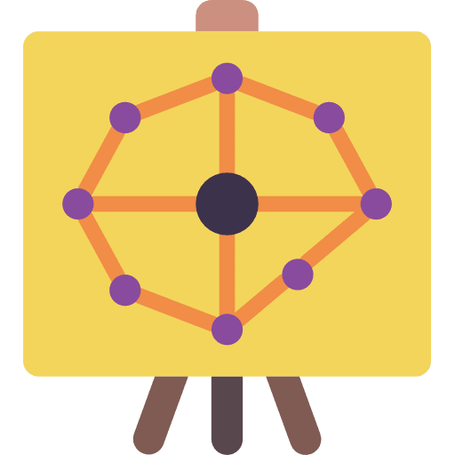 Chart graphical finances pie chart icon