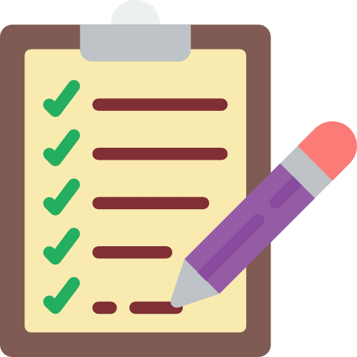 Clipboard miscellaneous checking criteria icon