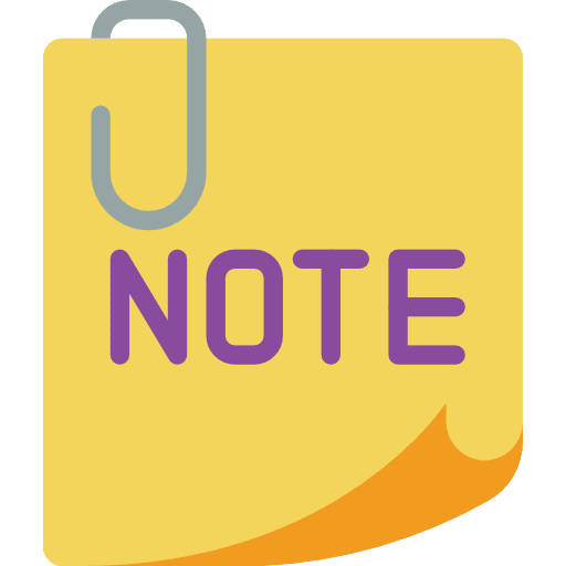 Notes paper notes message icon