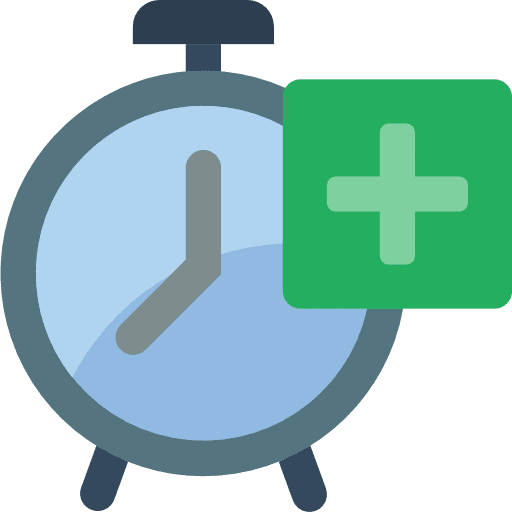 Alarm clock alarm clock clock time and date icon