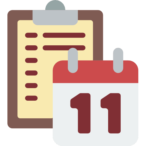 Clipboard tools and utensils clipboard tasks icon