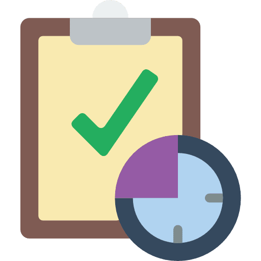 Clipboard tools and utensils ui verification icon