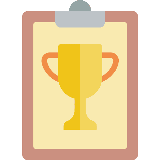 Clipboard tools and utensils verification education icon