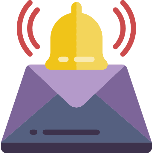 Mail send envelope letter icon