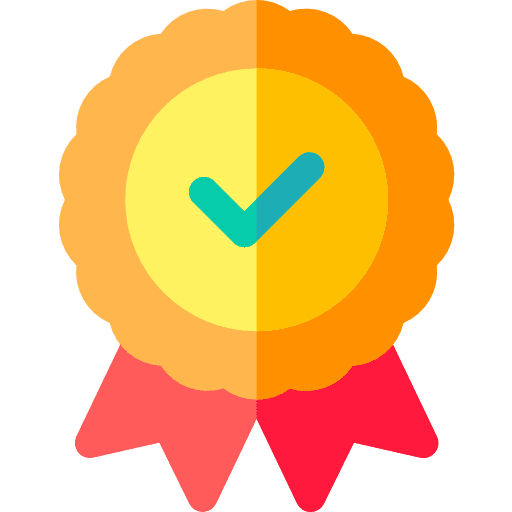 Badge medal certified reward icon