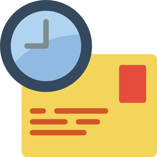 Post letter paper post icon