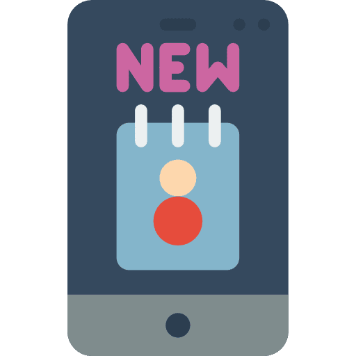 Smartphone iphone technology touch screen icon